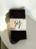 Chaussettes à Rayures Femme - Pack de 3 Paires